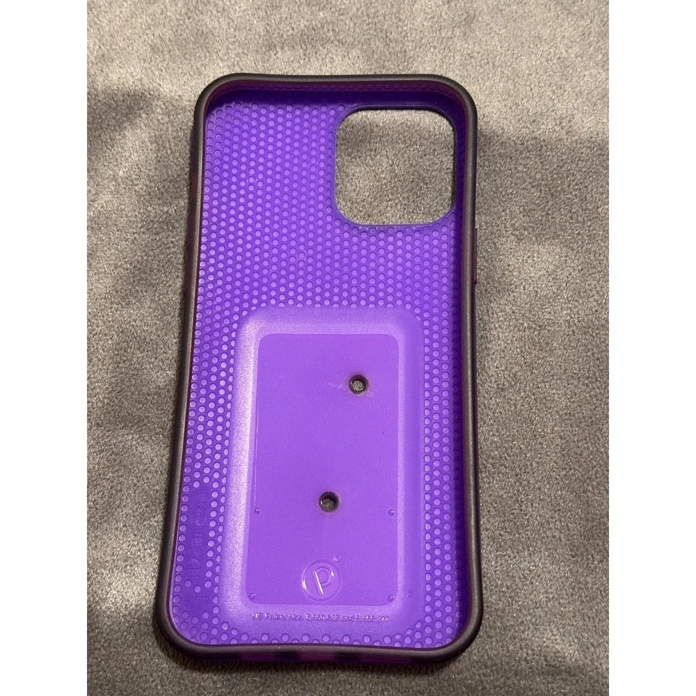 Loopy Case Purple Glitter iPhone 12 Pro Max Case 6.7 Original Shimmer Sparkle